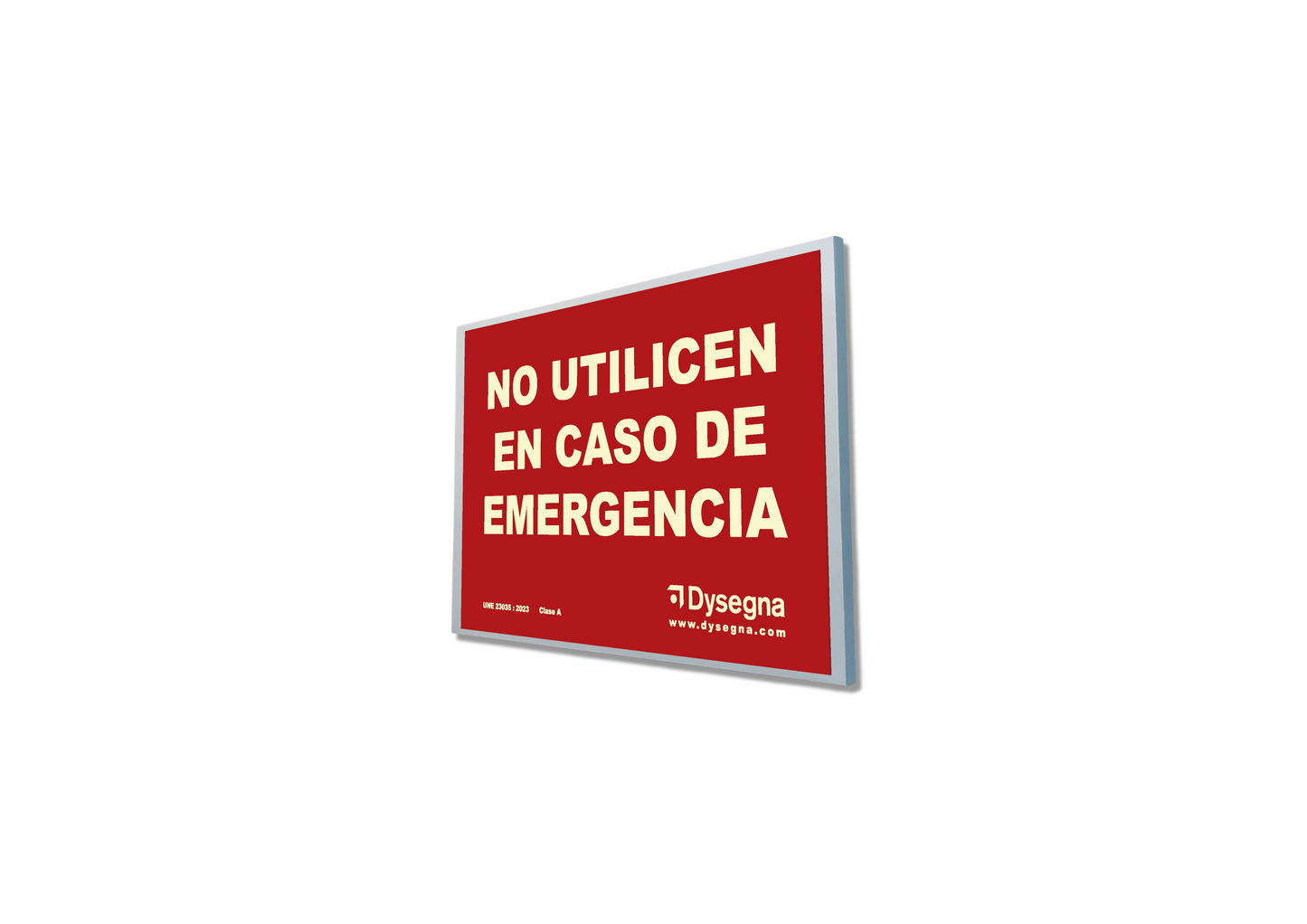 No Utilicen en Caso de Emergencia