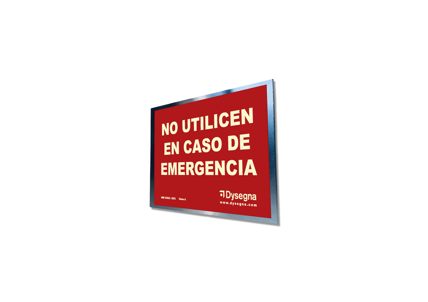 No Utilicen en Caso de Emergencia