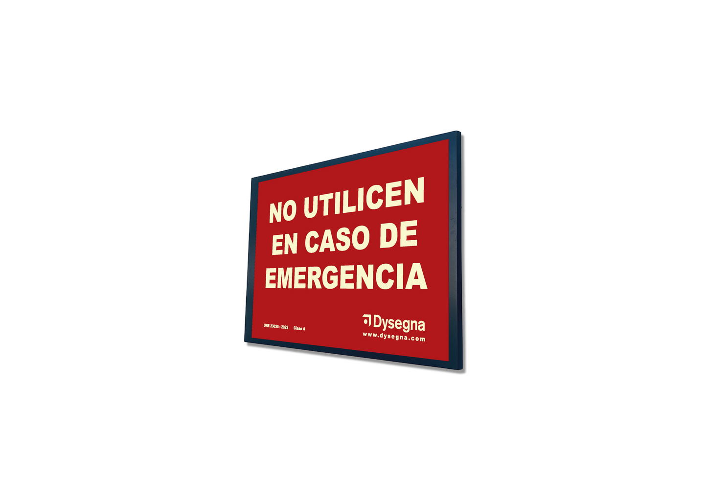 No Utilicen en Caso de Emergencia