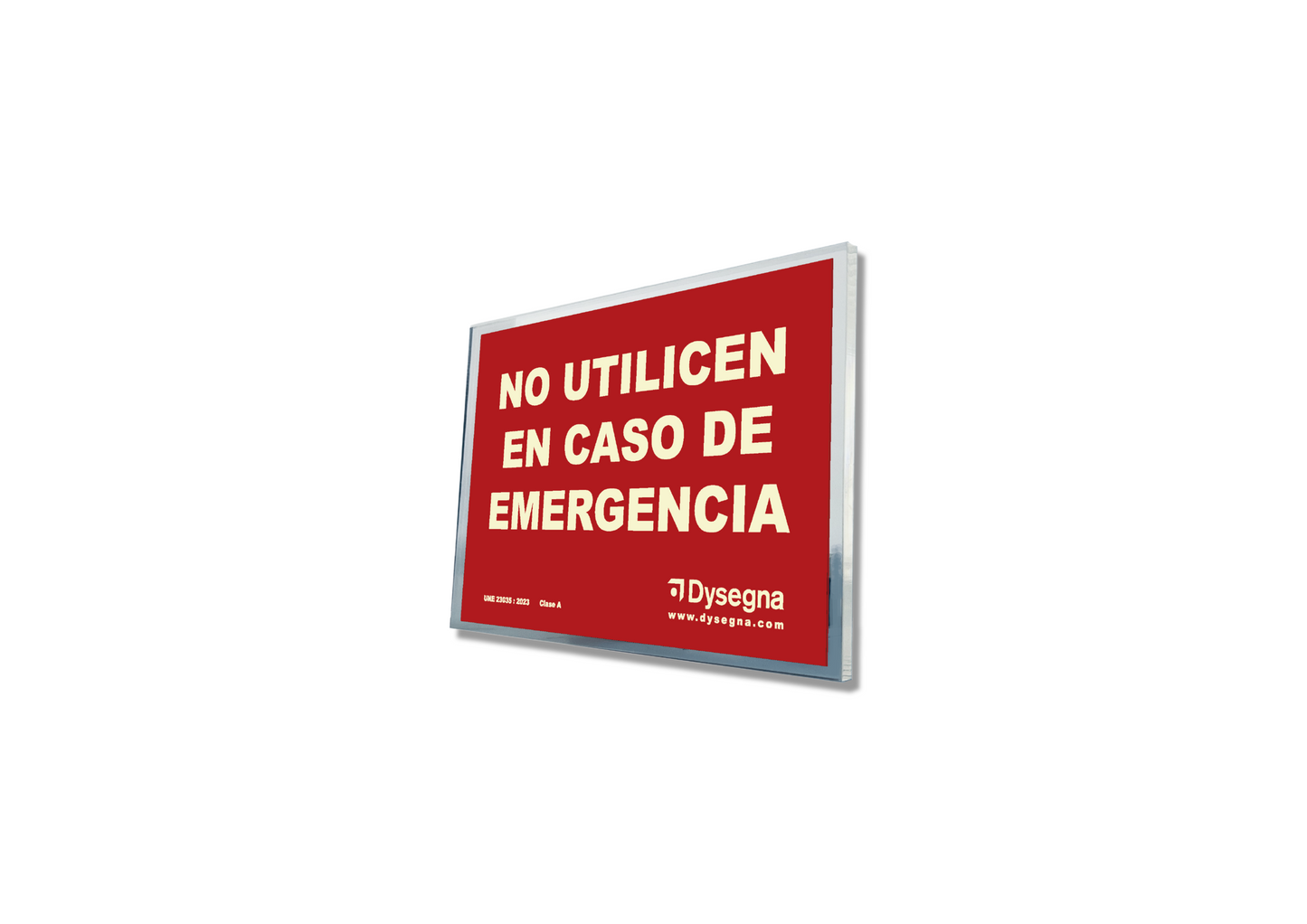 No Utilicen en Caso de Emergencia
