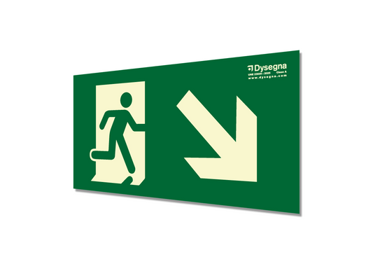 Evacuación Abajo Derecha