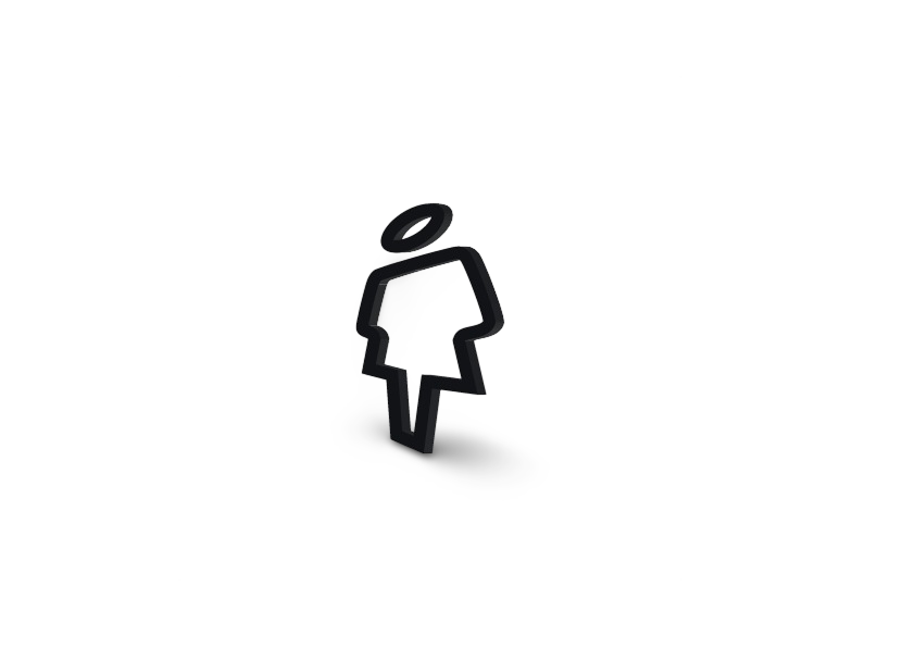 Icono Femenino Relieve Ref: P1018